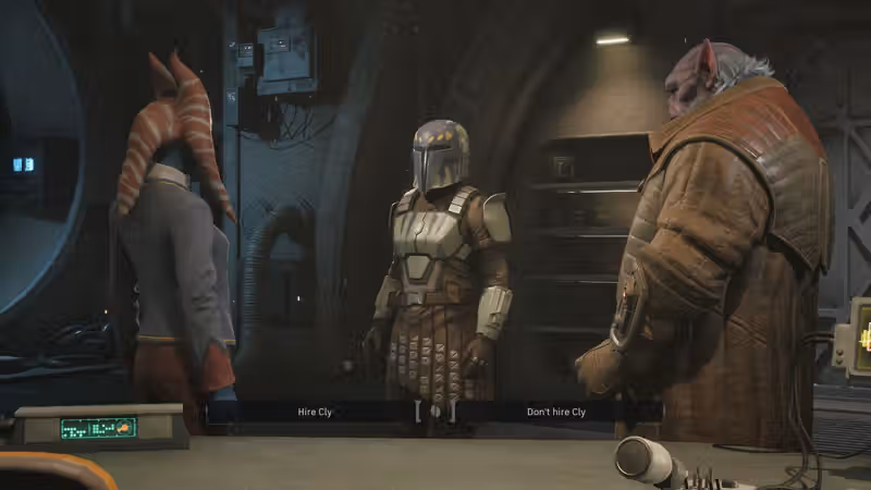 Should you hire Cly in Star Wars Zero Company?
