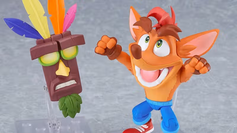 Good Smile Company is re-releasing the Crash Bandicoot Nendoroid just in time for the iconic marsupial's 30th anniversary