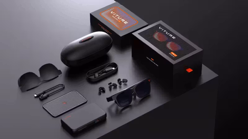 Viture just launched a new pair of budget augmented reality glasses with a mobile dock designed for Switch 2 XR fans