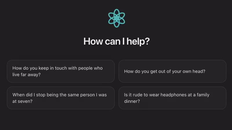 ChatTJB is a fake chatbot where a guy called Tucker Bryant answers queries himself: 'I tend to overcommit to bits'