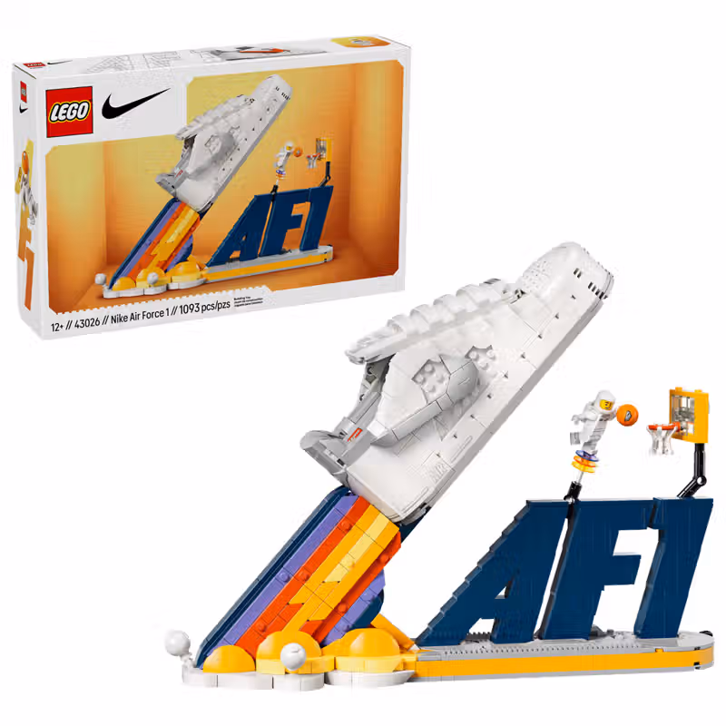 LEGO Nike Air Force 1 x LEGO Set (43026) Revealed
