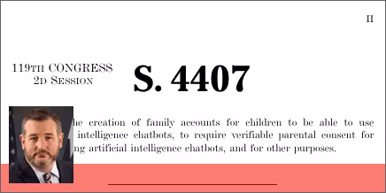 S. 4407: CHATBOT Act