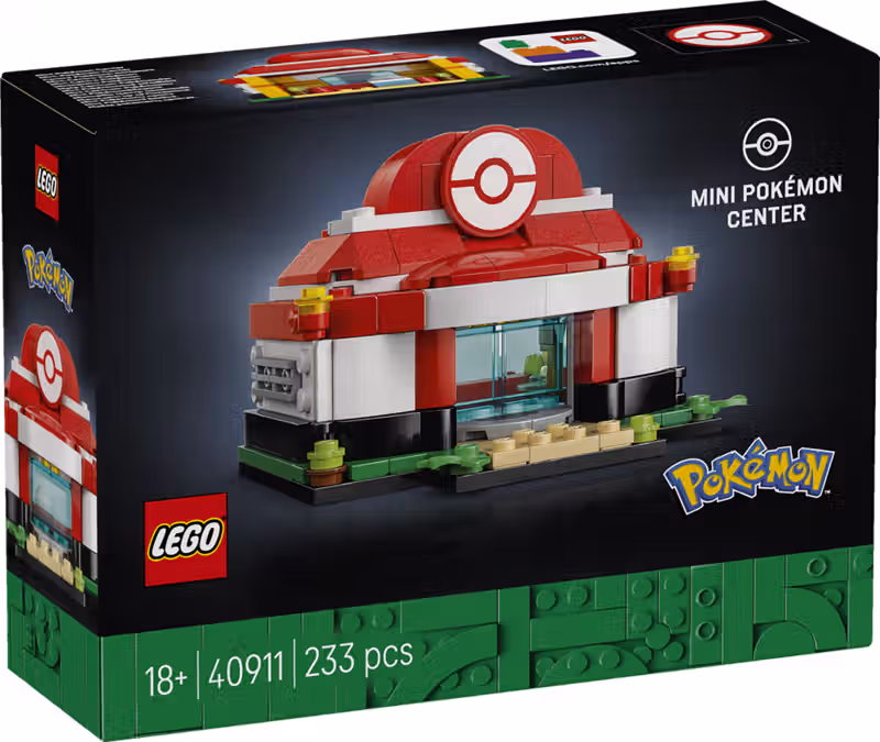 LEGO Pokemon Mini Pokemon Center (40911) Available Again in Rewards Center