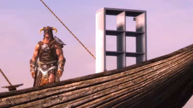 Ikea made a Skyrim mod starring Matt Berry as a sentient shelf named Kallax Storageborn
