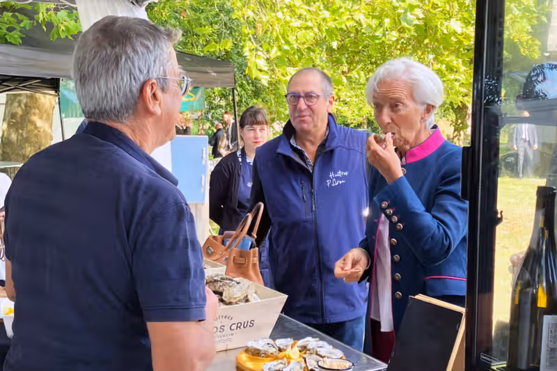 Will Lagarde bite the apple? ECB President leaves everyone guessing in Normandy