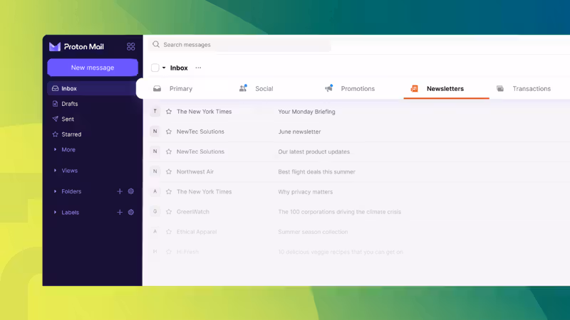 Proton Mail Wants to Organize Your Emails Automatically