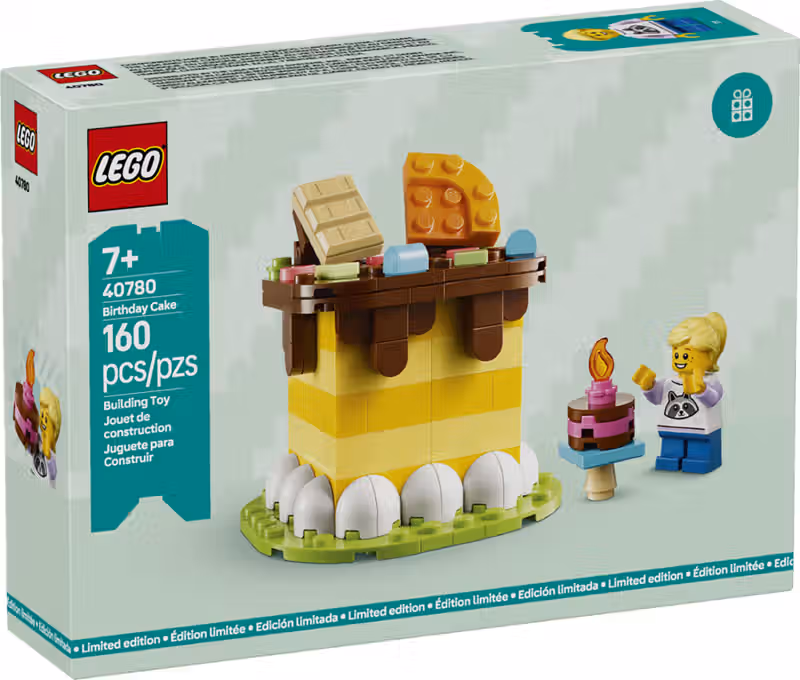 LEGO Birthday Cake (40780) Available as GWP – September 2026