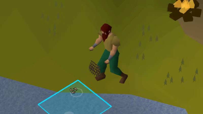 In a fascinating use of free will, Old School RuneScape player spent 4,304 hours catching 275,196 shrimp and 257,064 anchovies to max out his fishing skill in the worst way possible