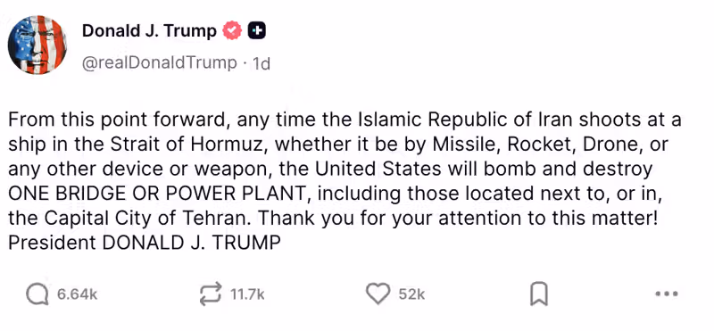 Iran War: Trump Threatens More Intense Attacks as Advisors Push for Humanitarian Crisis by Hitting Food and Water Stores; Oil Rises to Over $100 a Barrel; Iran Warns UK; Trump Retrades Saudi Nuclear Deal with Abrams Accord Requirement