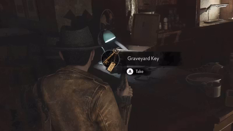 Where to use the Sinking City 2 Graveyard key