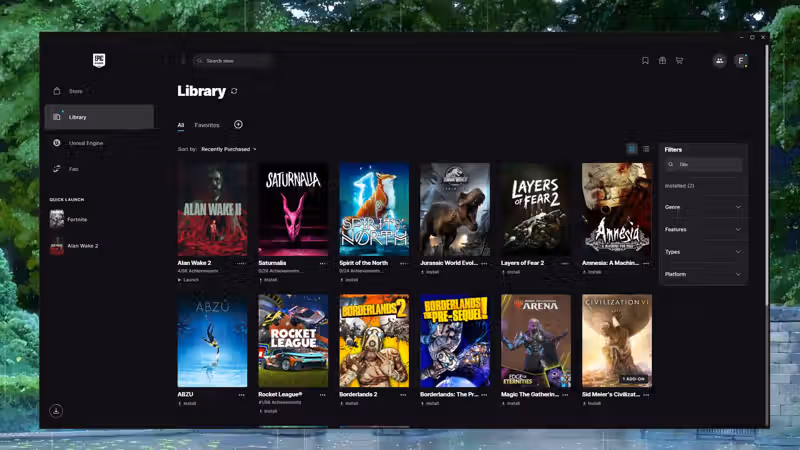 The Epic Games Launcher will be available on Linux 'soon' says dev, after it's had a bit of work