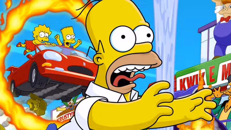 The Simpsons: Hit & Run "is coming back in some form," says Matt Groening, but it looks like he wasn't supposed to