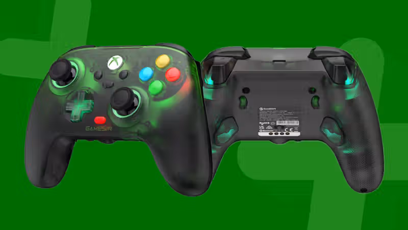 GameSir's getting in on the Xbox nostalgia, with a retro translucent green T7 Pro lighting up those memories in more ways than one