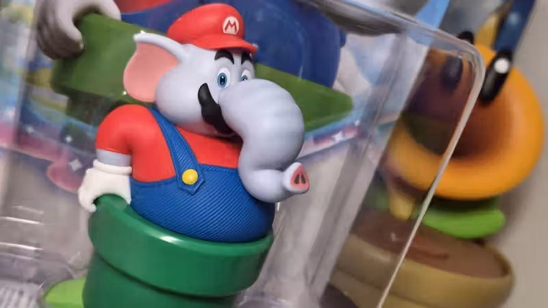 The wondrously detailed Super Mario Bros Wonder amiibo line just got a debut discount