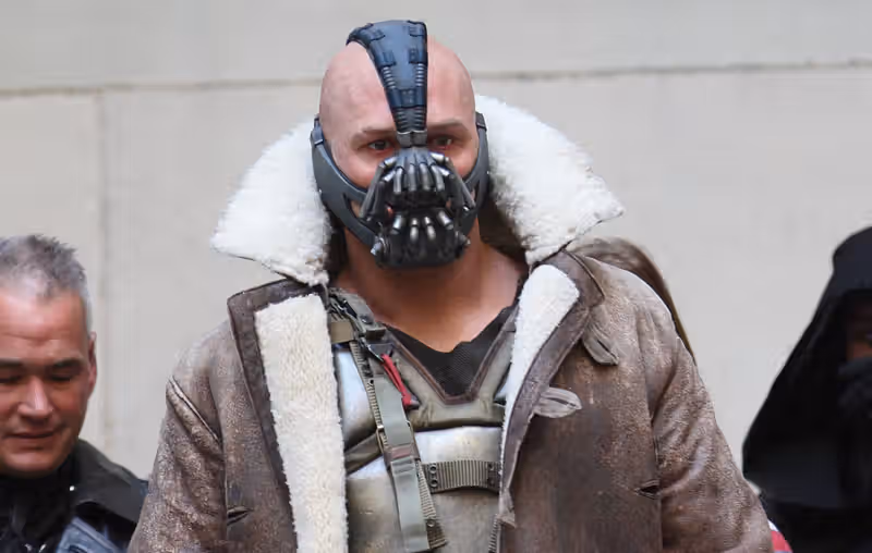 Tom Hardy resurrects Bane voice on first rap album under Frankie Pulitzer moniker