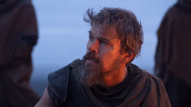 The Odyssey star Matt Damon says Christopher Nolan didn't know how to solve the Trojan Horse scene until the day of filming: "We're just going to cram in there and figure it out"