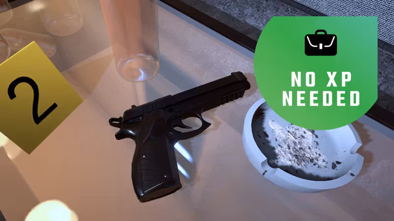 Violent criminals keep escaping justice, but I sure am taking some nice photos of evidence in this crime scene simulator