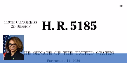 H.R. 5185: To make improvements in the enactment of title 41, United States Code, into a positive law title and to improve the Code.