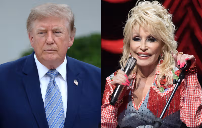 Donald Trump orders that flags be flown at half-mast across the US for a week in honour of Dolly Parton