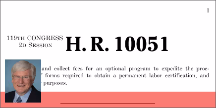 H.R. 10051: PERM Backlog Reduction Act of 2026