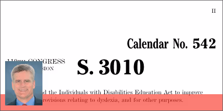 S. 3010: 21st Century Dyslexia Act