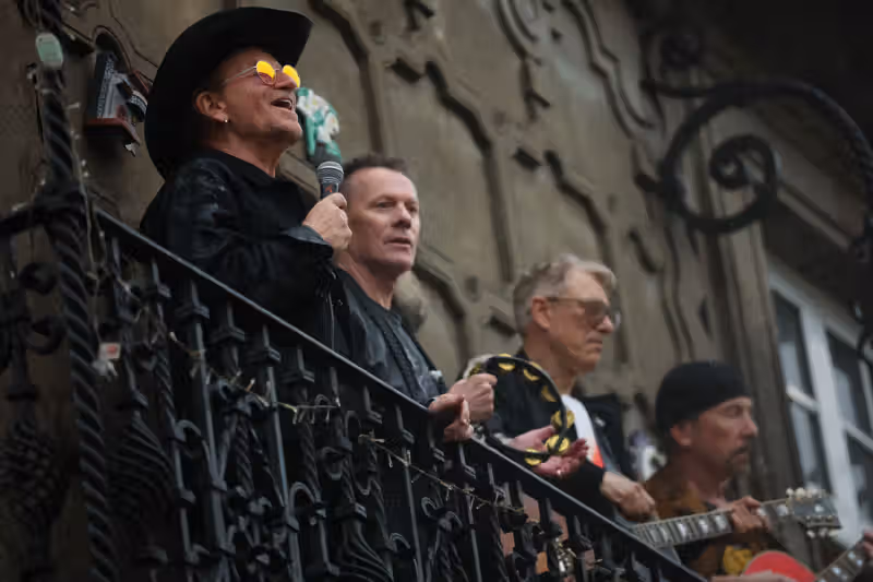 U2 Named MusiCares 2027 Persons of the Year