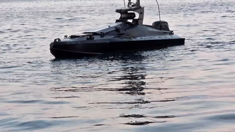 Fighter jets help destroy Russian drone boat near European offshore gas platform