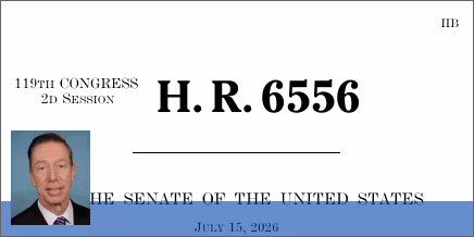 H.R. 6556: Failing Bank Acquisition Fairness Act