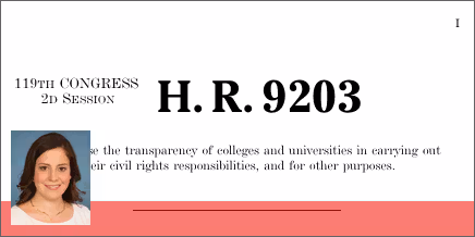 H.R. 9203: Student Protection and University Accountability Act