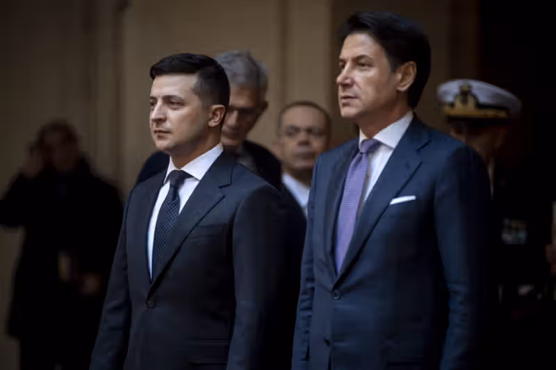 Ukraine becomes fault line in Italy’s next election