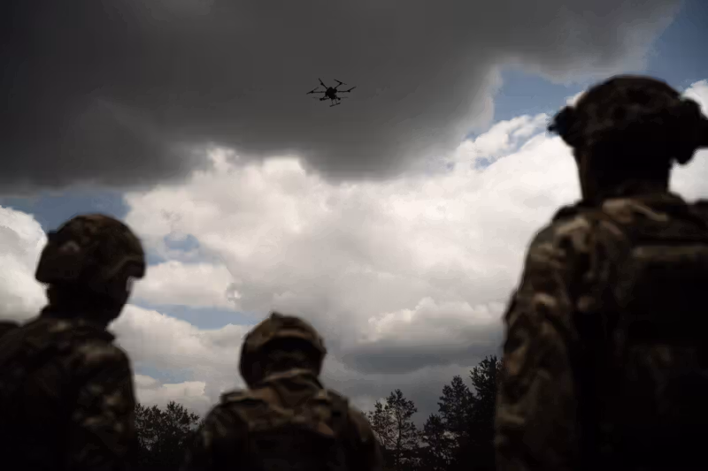 NATO’s plan for a drone-infested battlefield: Let AI fly while humans decide who dies