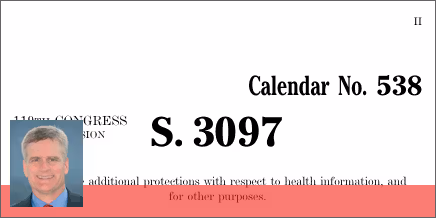 S. 3097: Health Information Privacy Reform Act