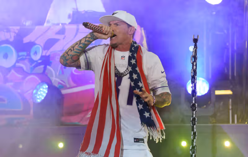 Vanilla Ice’s show at Donald Trump’s troubled Freedom 250 fair rained off at last minute
