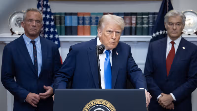 Report: White House drafting executive order linking vaccines and autism