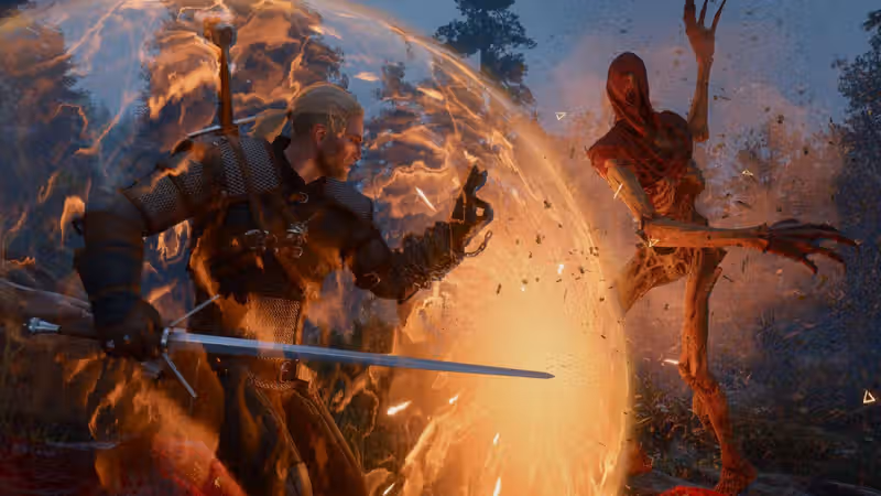 The Witcher 3 was meant to give Geralt a chain weapon 11 years ago, Songs of the Past just made it possible today for "various technological reasons"