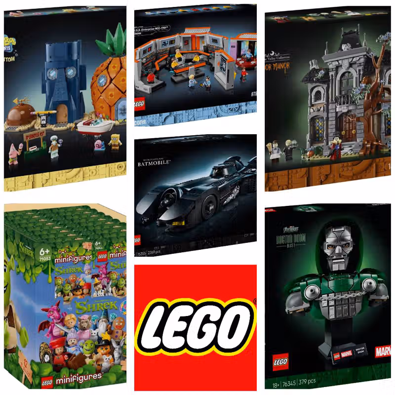 LEGO September 2026 Sets Now Live on LEGO Shop – Lots of New Sets