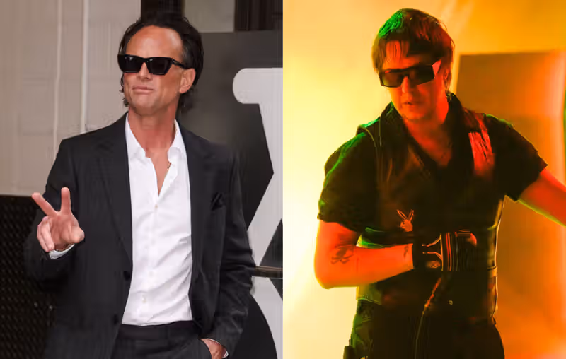 Walton Goggins teams up with The Strokes for ‘You Can Call Me Al’-inspired ‘Going Shopping’ video: “Never had the audacity to put something like this on my bucket list”