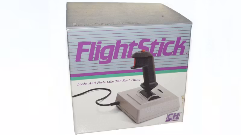 Sometimes you have to take a break from work to pay respects to the PC flight stick that ruled the '90s