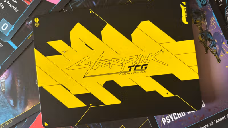 Cyberpunk TCG feels like it's from the future, but it has a distinctly old-school secret weapon