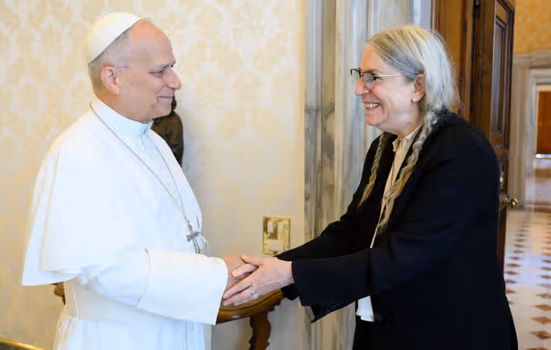 Patti Smith meets Pope Leo XIV at the Vatican: “A spark was lit”