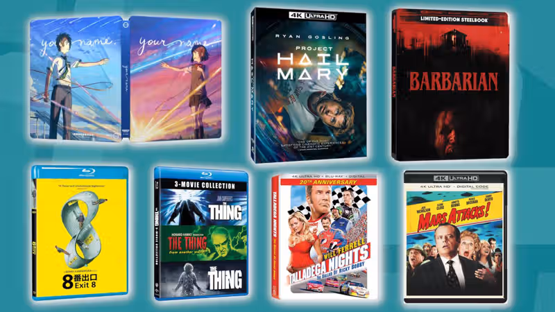 The 12 top-rated Blu-Rays released this August, from Project Hail Mary to The Thing