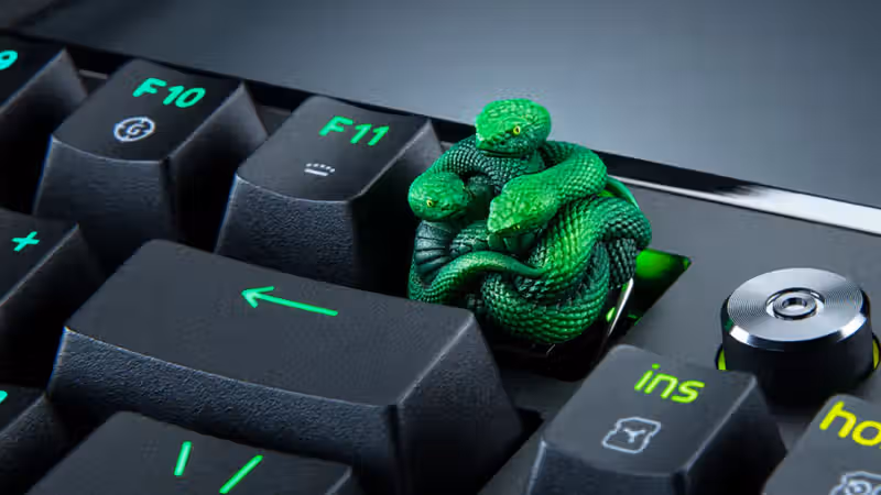 Razer's latest gaming keyboard accessory is a $90 artisan keycap