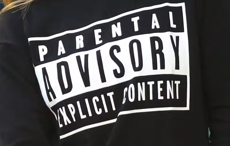 Music with explicit lyrics is in decline, report shows
