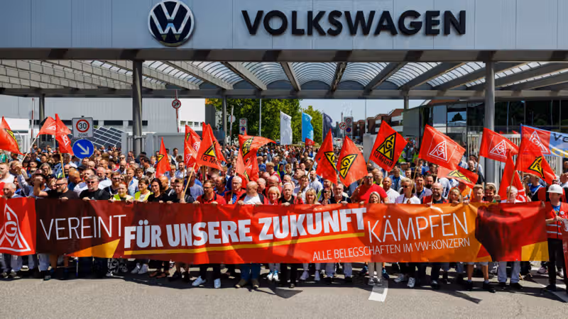 VW Group and unions disagree on plan to streamline the automaker