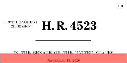H.R. 4523: To make technical amendments to title 49, United States Code, as necessary to improve the Code.