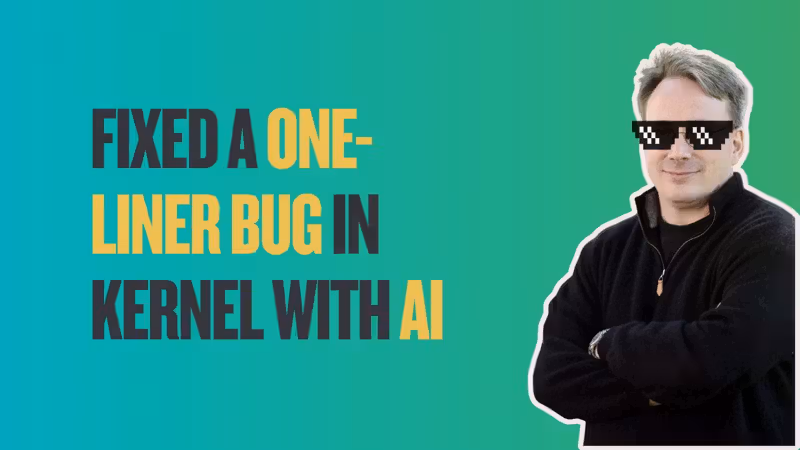 Linux Creator Linus Torvalds Just Used AI to Fix a Kernel Bug